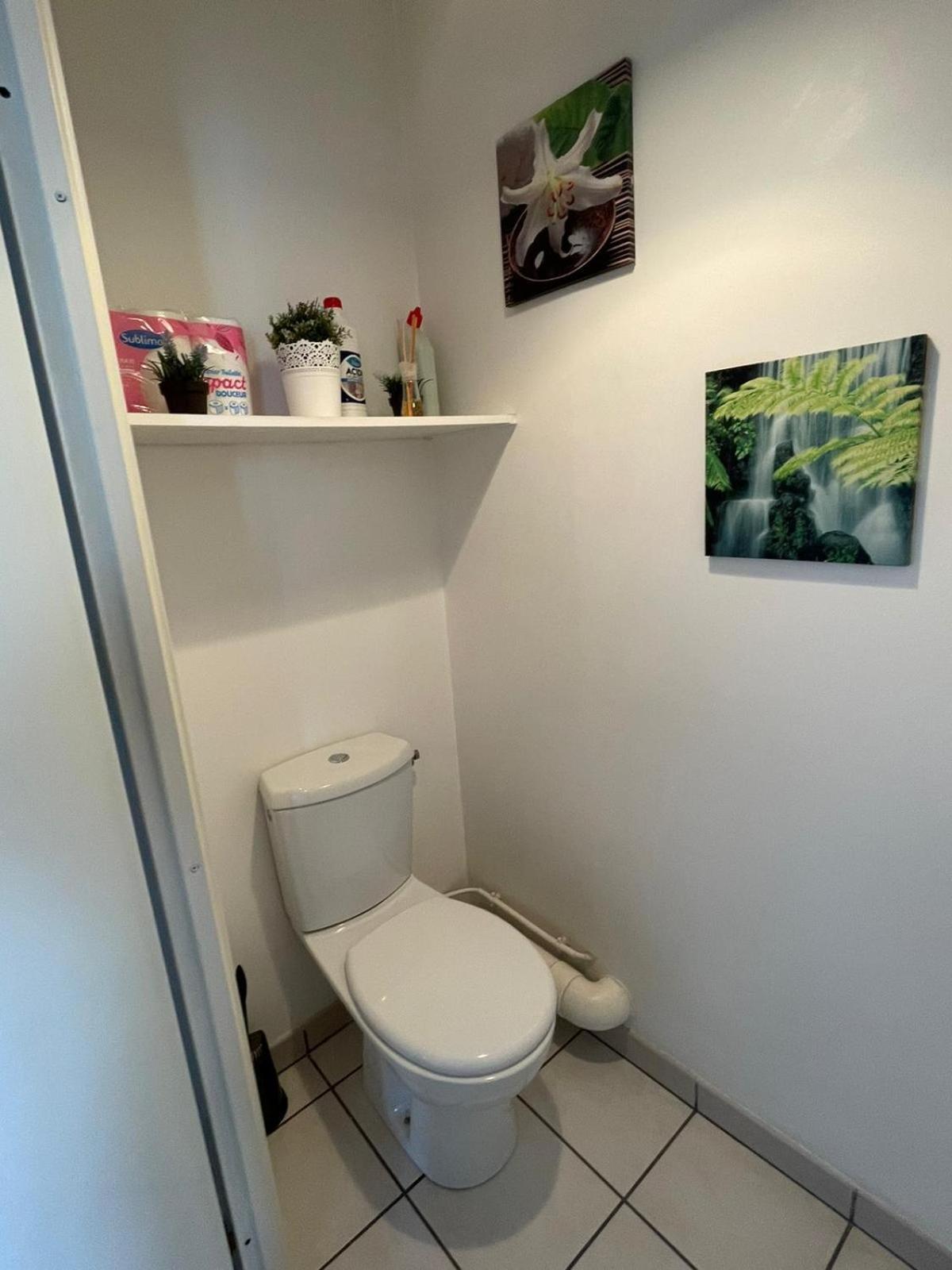 City Rose T2, Climatisation,Parking Prive, Piscine, Wifi , Tout Confort Toulouse Exteriör bild