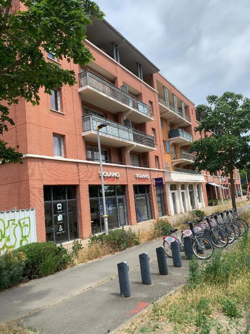 City Rose T2, Climatisation,Parking Prive, Piscine, Wifi , Tout Confort Toulouse Exteriör bild
